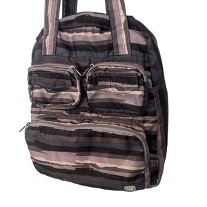 Lug Puddle Jumper Packable Tote Bag Lightweight Purple Travel Bag